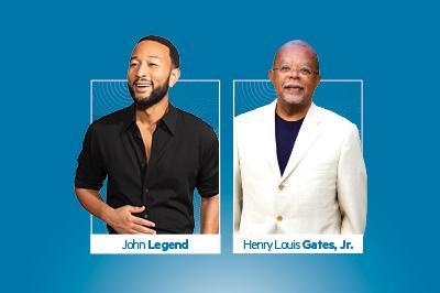 John Legend and Henry Louis Gates, Jr.